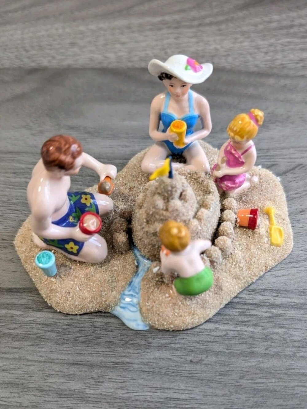 Department 56 A Day at the Beach Snow Village NIB